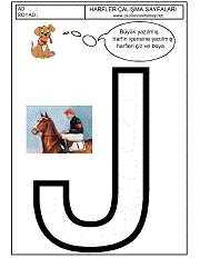 l harfi çizgi çalışması